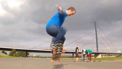Longboard Düsseldorf "Sunny Sunday Slide"