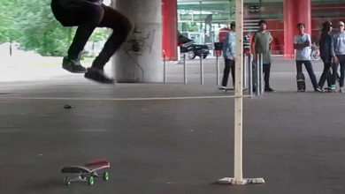 go skateboarding